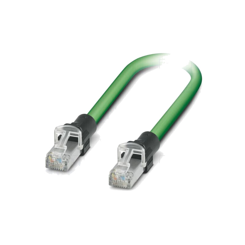Patch cord; SF/UTP; 5; litat; Cu,cositorit; PUR; verde; 3m; 22AWG