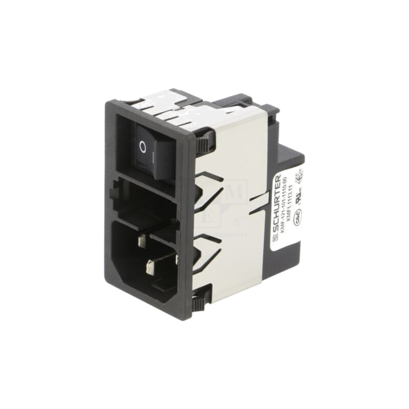Conector: alimentare AC; soclu; tată; 1A; 250VAC; IEC 60320; KMF