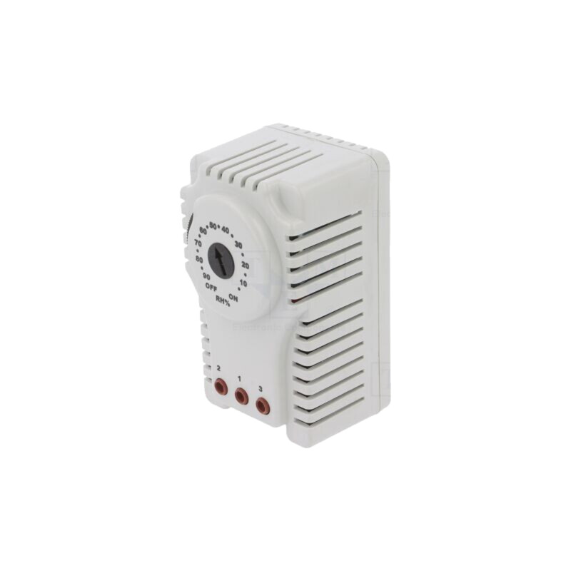 Senzor: higrostat; 10÷90%RH; OUT: SPDT; 10÷60°C; pentru şină DIN Senzor: higrostat; 10÷90%RH; OUT: SPDT; 10÷60°C; pentru şină DIN