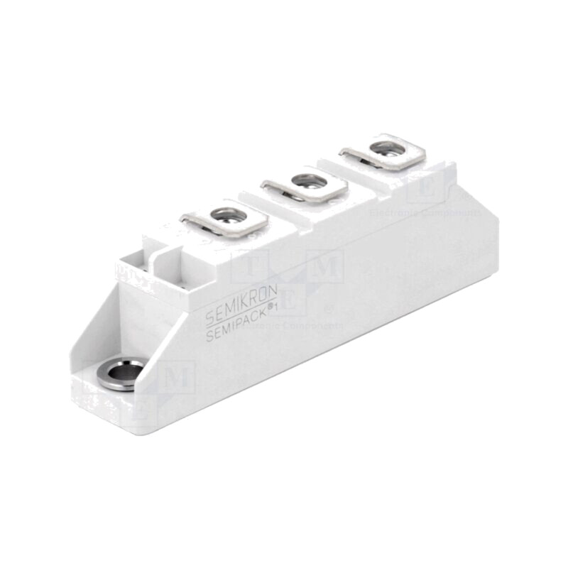 Modul: diodă; dubli în serie; 1,8kV; If: 100A; SEMIPACK1; 175A Modul: diodă; dubli în serie; 1,8kV; If: 100A; SEMIPACK1; 175A