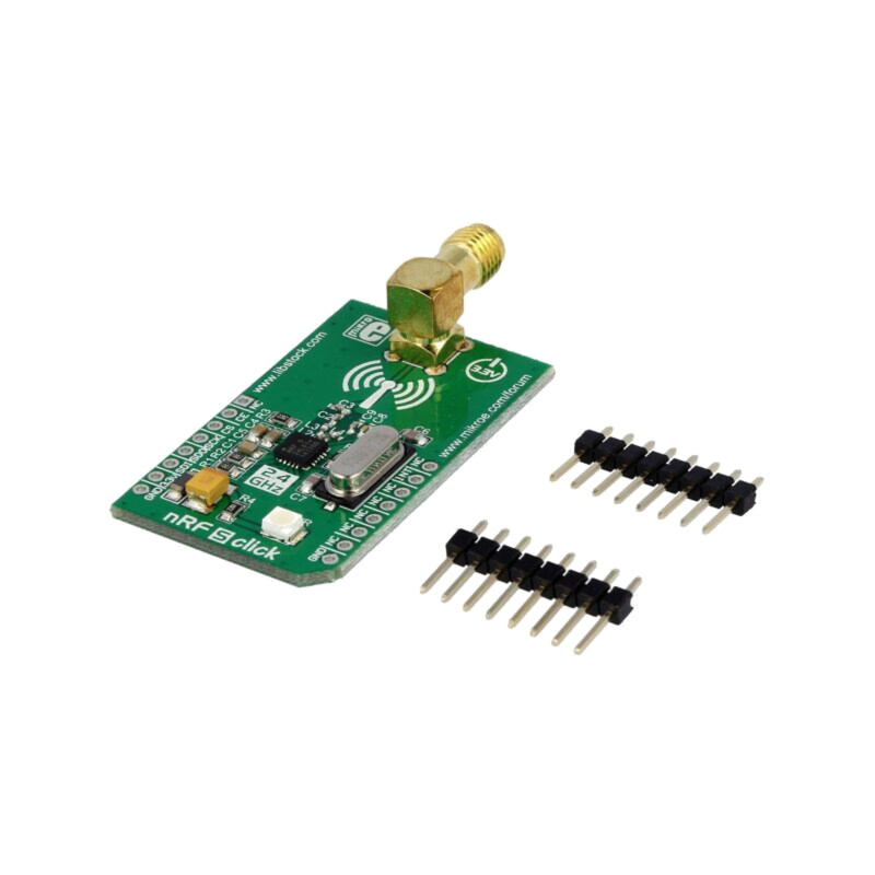 Click board; placă prototip; Comp: nRF24L01; 3,3VDC Click board; placă prototip; Comp: nRF24L01; 3,3VDC