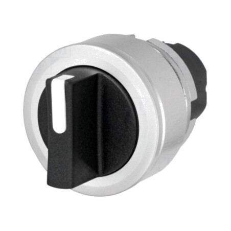 Comutator: rotativ; 30mm; Poz.i stab: 2; neagră; fără; IP65; 46