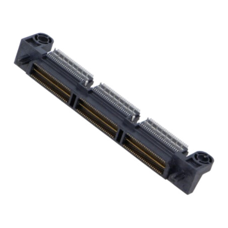 Conector: PCB-PCB; tată; PIN: 150; 0,635mm; QTS; gold flash; SMT