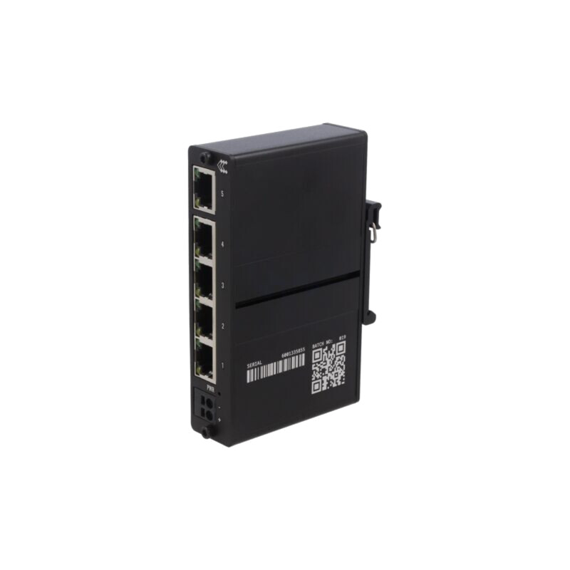 Switch Ethernet; neadministrabil; Număr porturi: 5; 9÷30VDC; RJ45