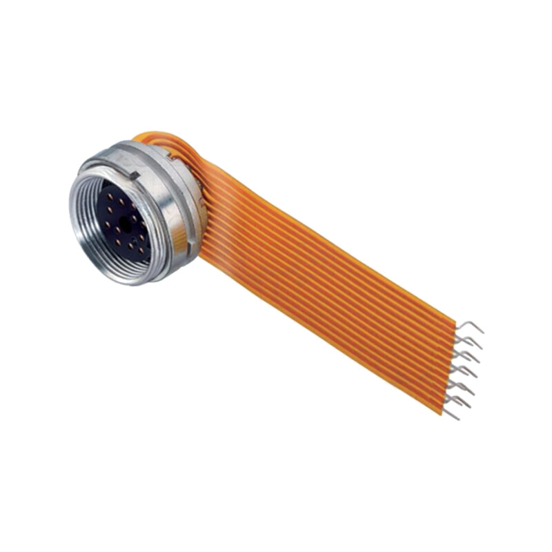 Conector: M16; soclu; mamă; THT; PIN: 12; 3A; 32V; drept; IP40