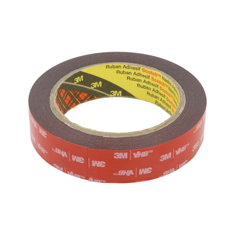 Bandă: de fixare; W: 25mm; L: 5,5m; Thk: 0,6mm; acril; 93°C,max.149°C