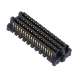 Conector: PCB-PCB; tată; PIN: 160; 1,27mm; SEAM; aurit; THT; soclu