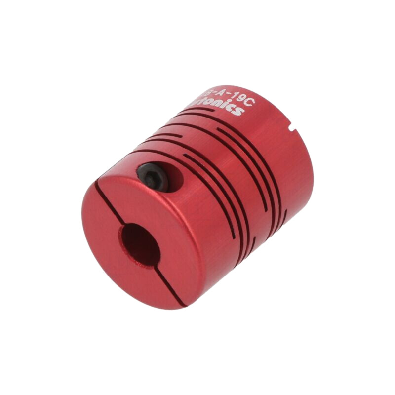 Cuplaj; Ø1: 6mm; Ø2: 6mm; aluminiu Cuplaj; Ø1: 6mm; Ø2: 6mm; aluminiu