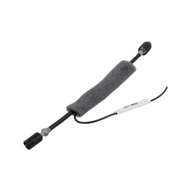 Cable; HC97 socket,HC97 plug; black; straight; 0.25m