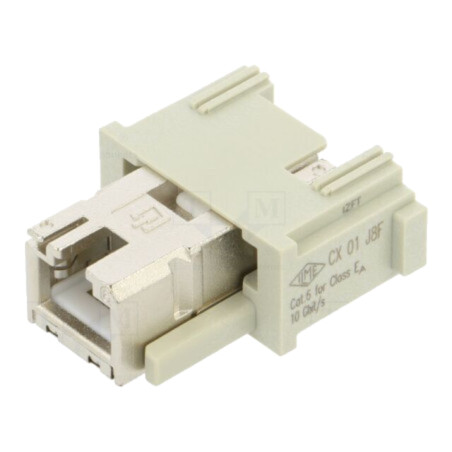 Conector: HDC; modul; mamă; MIXO; Module: 1; Cat: 6