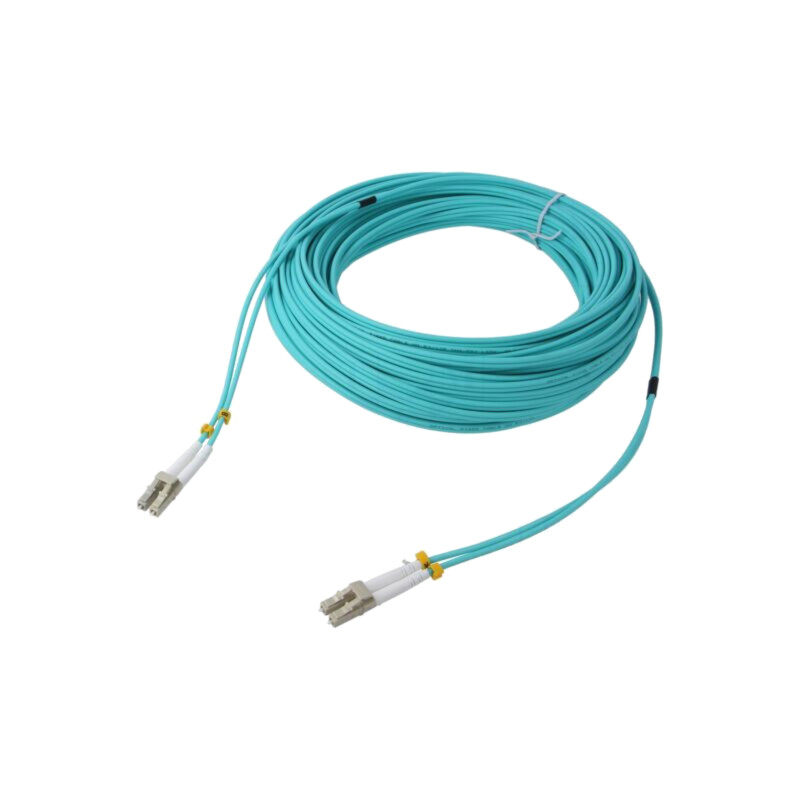 Patch cord cu fibră; OM4; LC/UPC,din ambele părţi; 25m; LSZH