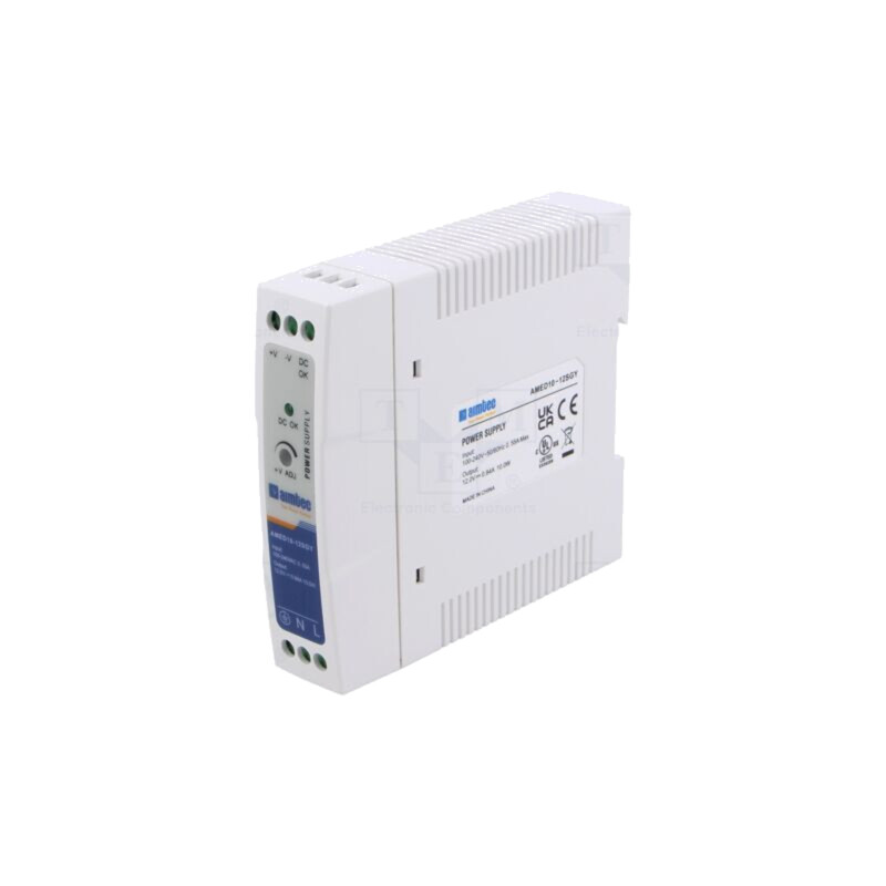 Alimentator: pulsatoriu; pentru şină DIN; 10W; 12VDC; 840mA; 3kV
