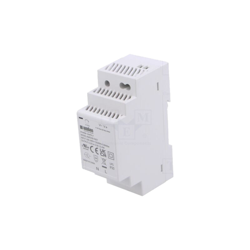 Alimentator: pulsatoriu; pentru şină DIN; 15W; 5VDC; 3A; 90÷264VAC