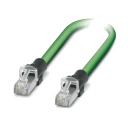 Patch cord; SF/UTP; 5; litat; Cu,cositorit; PUR; verde; 0,5m; 22AWG