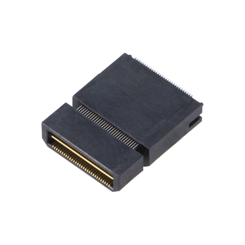 Conector: PCB-PCB; tată; PIN: 60; 0,5mm; QTH; aurit; SMT; soclu; 2A