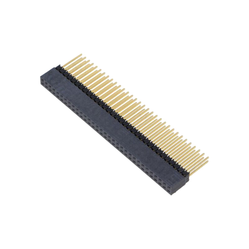 Conector: şiruri pini; tată; PIN: 64; 2,54mm; aurit; THT; soclu Conector: şiruri pini; tată; PIN: 64; 2,54mm; aurit; THT; soclu