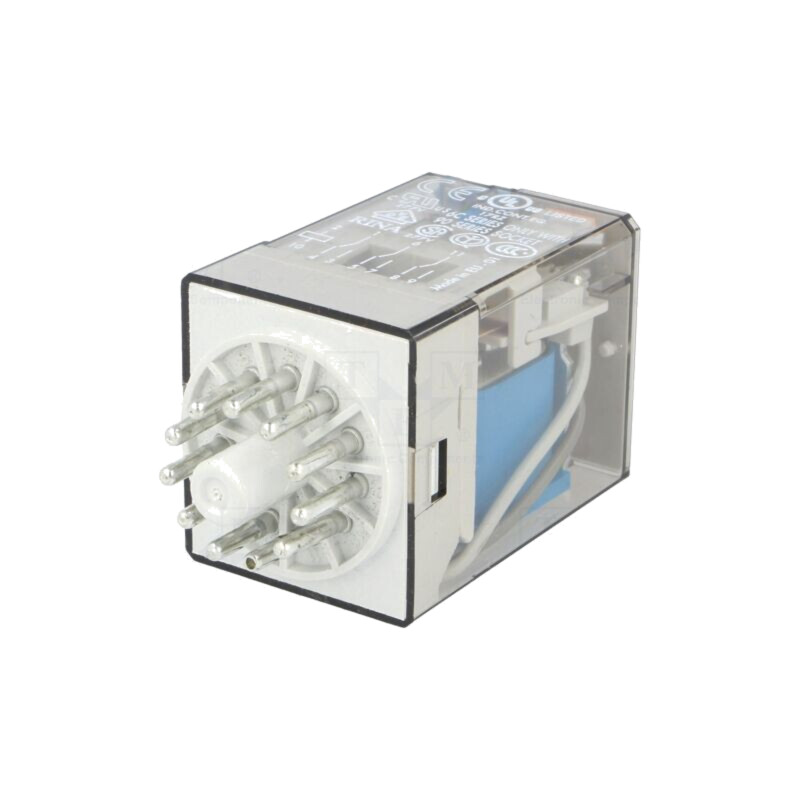 Releu: electromagnetic; 3PDT; Ubobină: 220VDC; Icontacte max: 10A