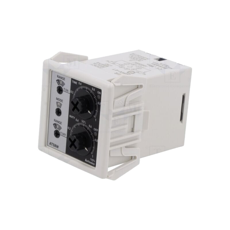 Timer; 0,1s÷10h; releu; 250VAC/3A,30VDC/3A; Ualim: 100÷240VAC