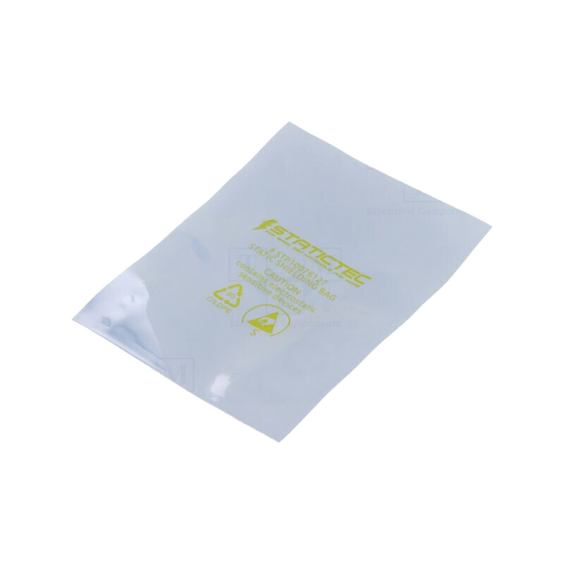Pungă de protecţie; ESD; L: 305mm; W: 203mm; Thk: 76um; 100buc. Pungă de protecţie; ESD; L: 305mm; W: 203mm; Thk: 76um; 100buc.