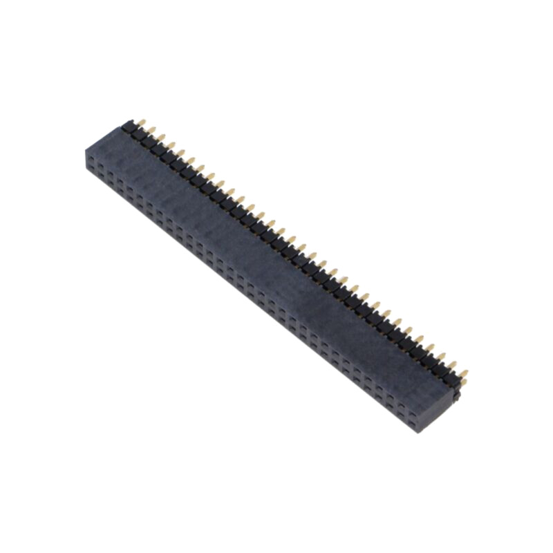 Conector: şiruri pini; tată; PIN: 64; 2,54mm; aurit; THT; soclu Conector: şiruri pini; tată; PIN: 64; 2,54mm; aurit; THT; soclu
