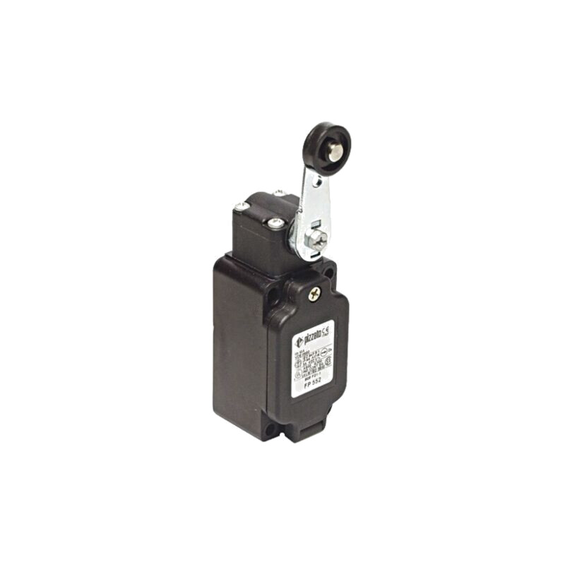 Limitator cursă; manetă R 49mm, rolă din plastic Ø20mm; 10A