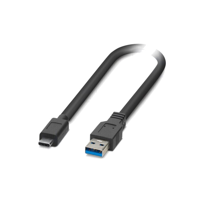 Cablu; USB 3.2; USB A mufă,USB C mufă; 2m; negru; Fire: Cu; 5Gbps