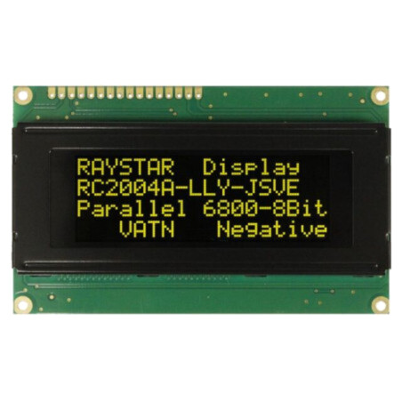 Afişaj: LCD; alfanumerice; VA Negative; 20x4; 98x60x13,6mm; LED