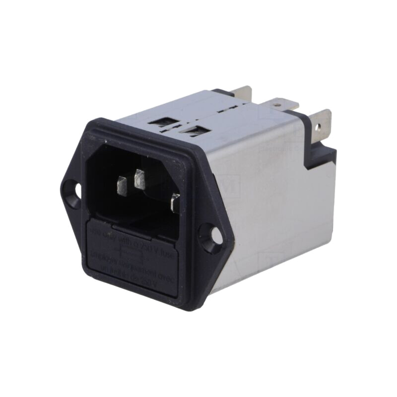 Conector: alimentare AC; soclu; tată; 4A; 250VAC; IEC 60320; 5200