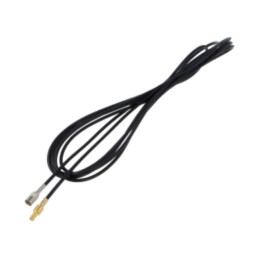 Cable; SMB socket,SMB plug; black; straight; 3m