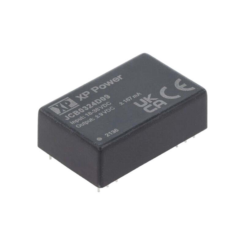 Convertor: DC/DC; 3W; Uintr: 18÷36VDC; Uieş: 9VDC; Uieş2: -9VDC; THT
