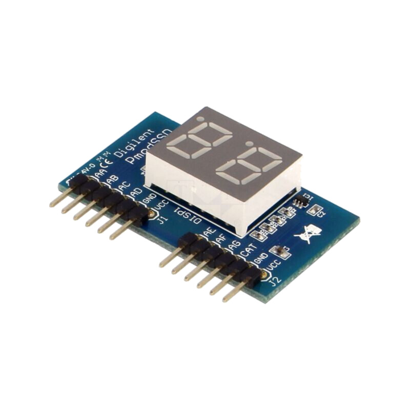 Modul Pmod; placă prototip; LED; cu 7 segmente x2; afişaj Modul Pmod; placă prototip; LED; cu 7 segmente x2; afişaj