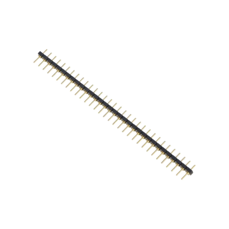 Conector: şiruri pini; tată; PIN: 32; 2,54mm; aurit; THT; şir pini