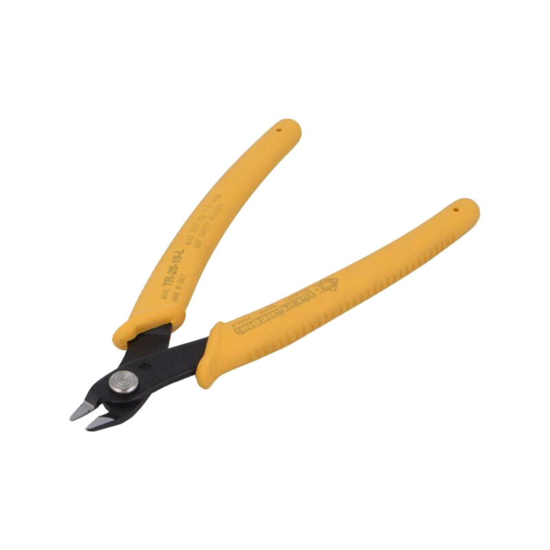 Cleşti; pt.tăiere,miniatură,curbaţi; 160mm; faţetă mică