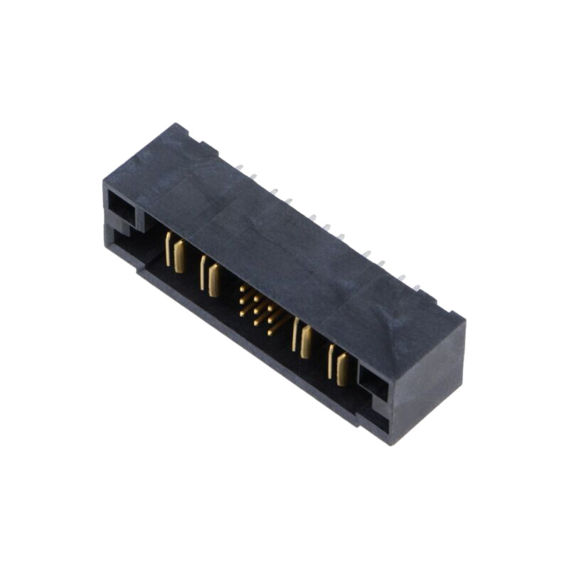Conector: PCB-PCB; soclu; PETC; tată; PIN: 16(4+12); drept; THT