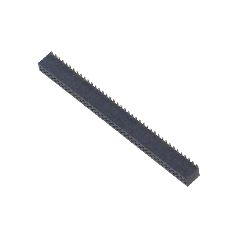 Conector: şiruri pini; tată; PIN: 80; 1,27mm; aurit; SMT; soclu Conector: şiruri pini; tată; PIN: 80; 1,27mm; aurit; SMT; soclu
