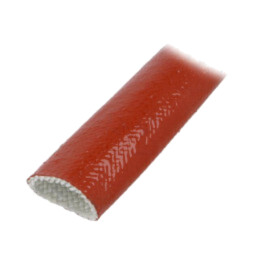 Manşon electroizolant; fibră de sticlă; cărămiziu; -60÷250°C