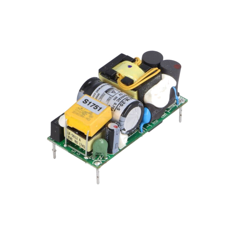 Convertor: AC/DC; 20W; Uintr: 80÷264VAC; 5VDC; Iieş: 4A; OUT: 1; 85%