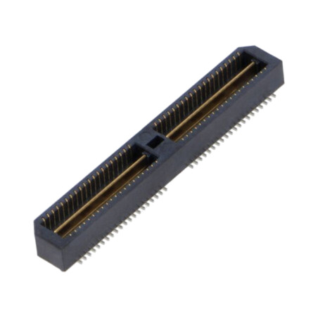 Conector: PCB-PCB; tată; PIN: 80; 0,8mm; QTE; aurit; SMT; soclu; 2A