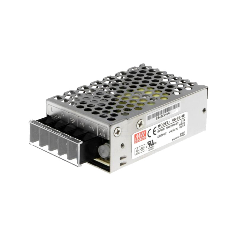 Alimentator: pulsatoriu; pt.încastrare,modulară; 25W; 48VDC; 85%