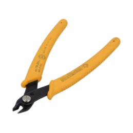 Cleşti; pt.tăiere,miniatură,curbaţi; 160mm; faţetă mică