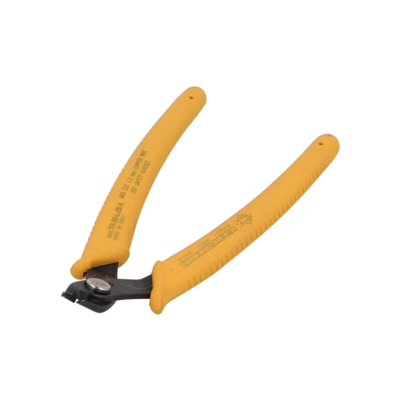 Cleşti; pt.tăiere,miniatură,curbaţi; 160mm; faţetă mică