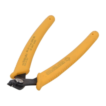 Cleşti; pt.tăiere,miniatură,curbaţi; 160mm; faţetă mică