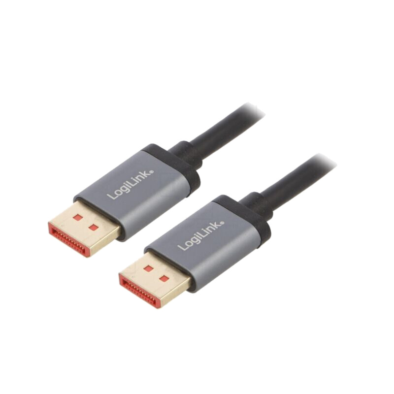 Cablu; DisplayPort 1.4,HDCP 2.2; 3m; negru; aluminiu