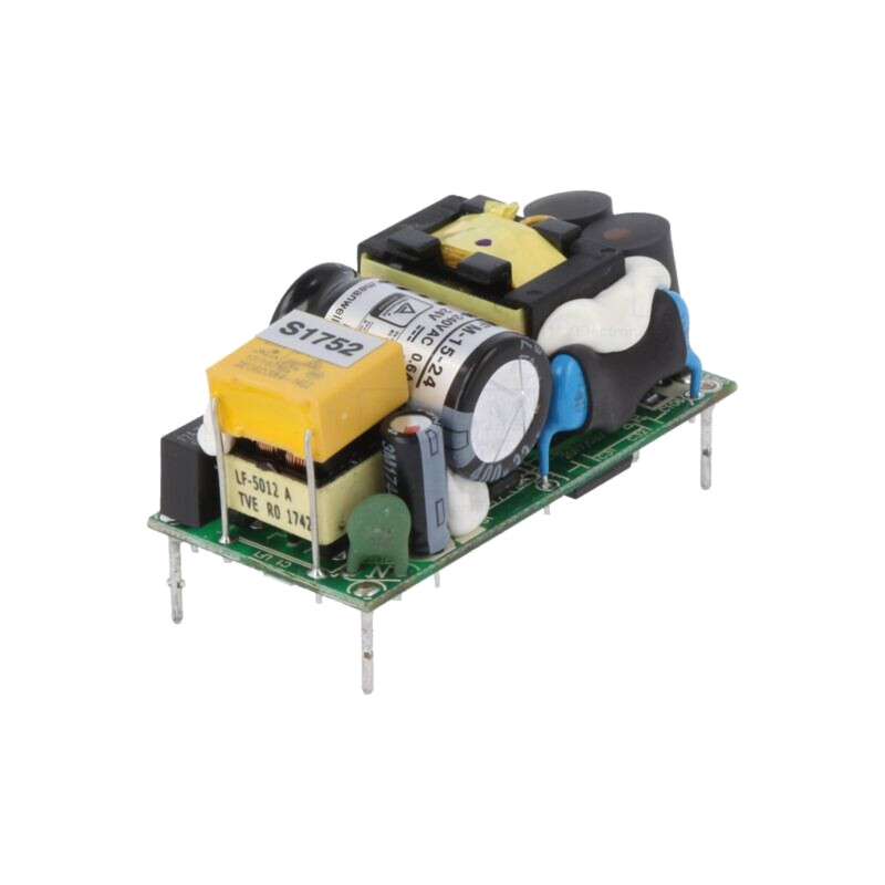 Convertor: AC/DC; 15W; Uintr: 80÷264VAC; 24VDC; Iieş: 630mA; OUT: 1