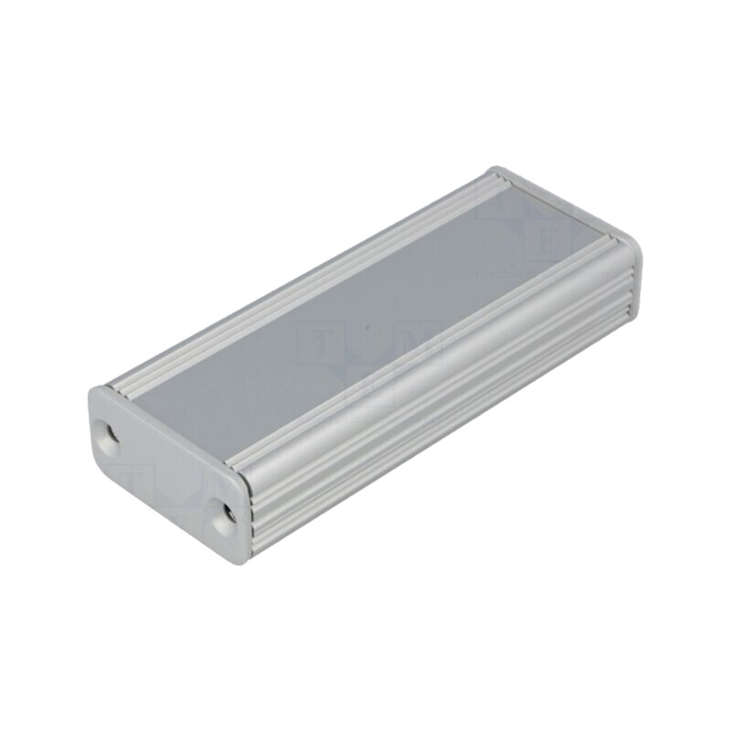 Carcasă: cu panou; AKG; X: 33mm; Y: 80mm; Z: 16mm; aluminiu; gri Carcasă: cu panou; AKG; X: 33mm; Y: 80mm; Z: 16mm; aluminiu; gri