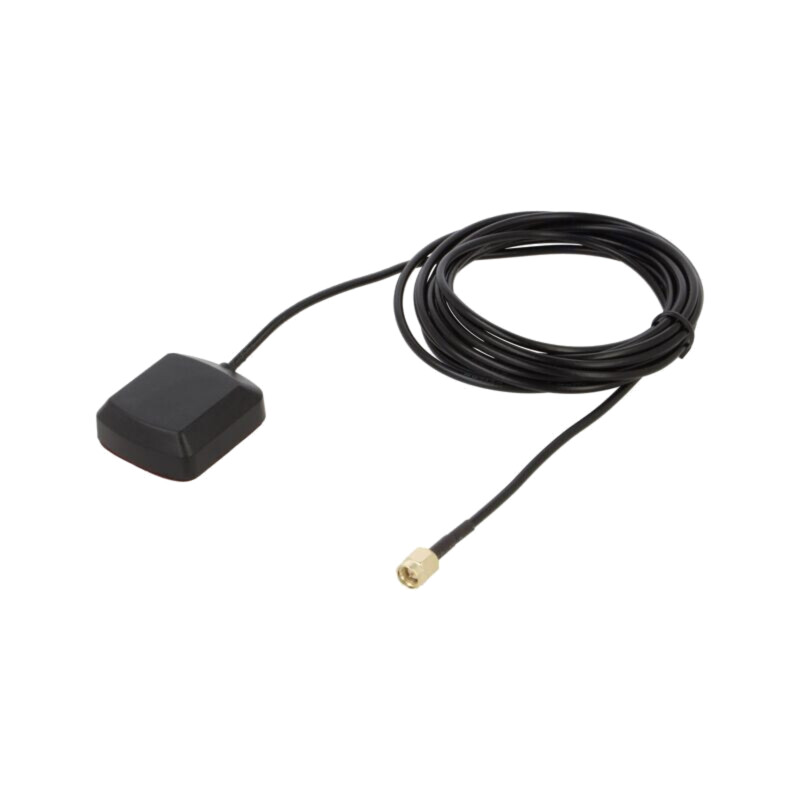 Antenă; GNSS,GPS; -2,5dBi; RHCP; magnet,pt.cablu-bandă; 25x25mm