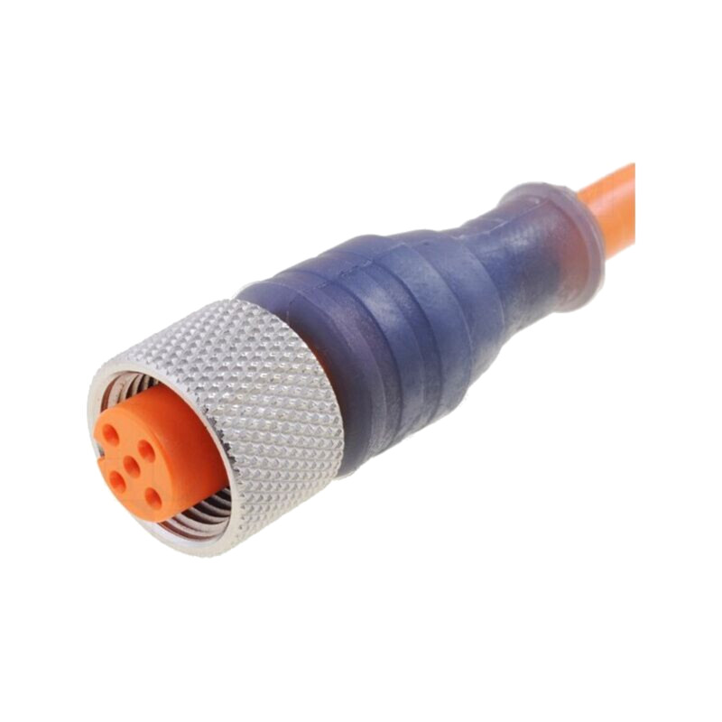 Cablu de conectare; M12; PIN: 5; drept; 2m; mufă; 60VAC; 4A; RKT; IP67