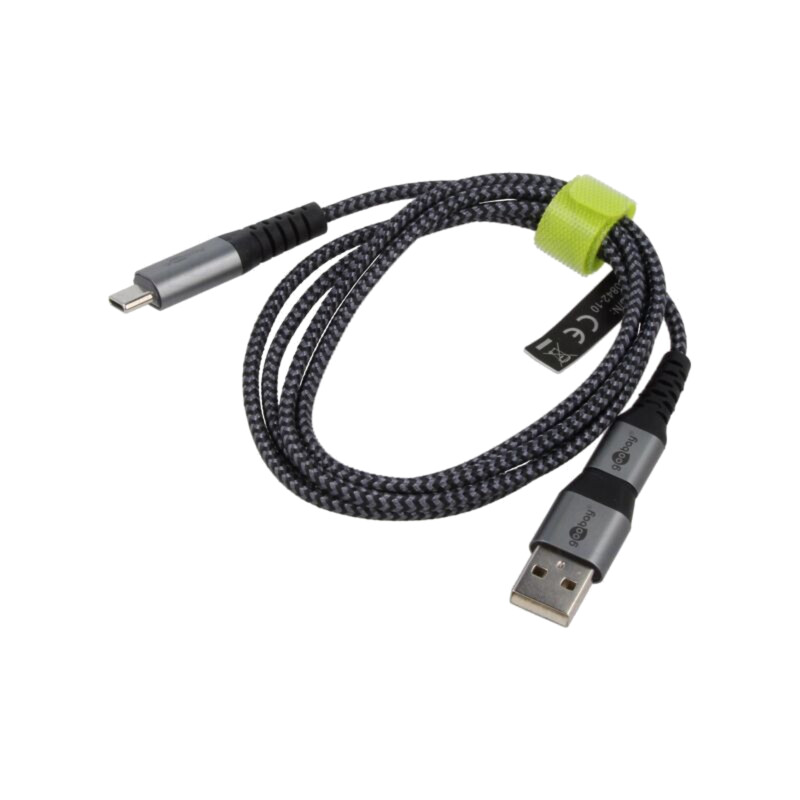 Cablu; magnetic,USB 3.1; USB A mufă,USB C soclu,USB C mufă; 1m