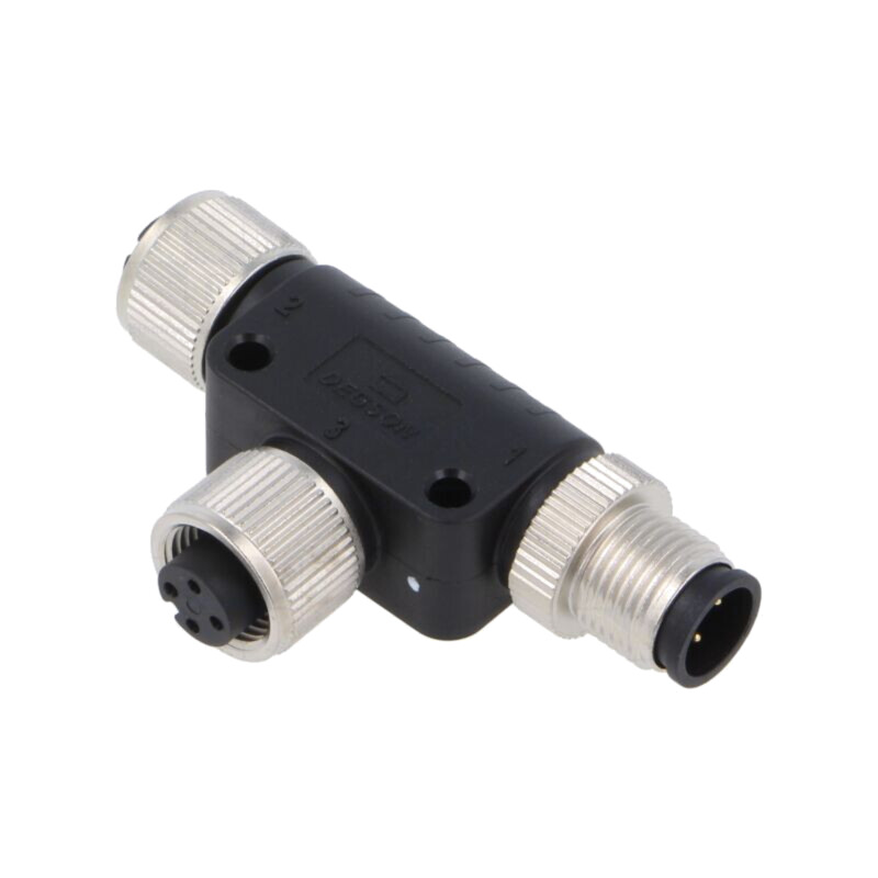 M12 adapter FT-M12A-04F-M12A-04M-K4-0200 M12 adapter FT-M12A-04F-M12A-04M-K4-0200