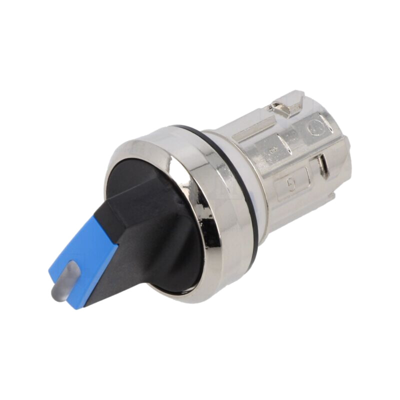 Comutator: rotativ; 22mm; Poz.i stab: 1; albastră; IP67; proeminent